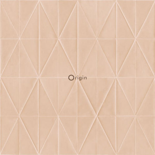 Origin Wallcoverings behang grafische vorm glanzend brons - 53 cm x 10,05 m - 347231 - vtwonen shop