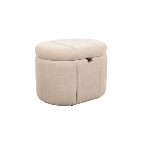 Zuiver Puffy Opbergbank Beige M