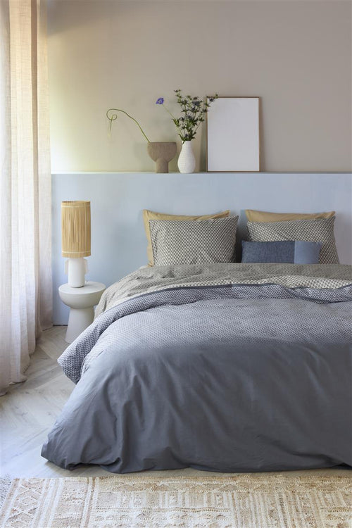 Beddinghouse dekbedovertrek Jimmy - 240x200/220 cm - blauw - vtwonen shop