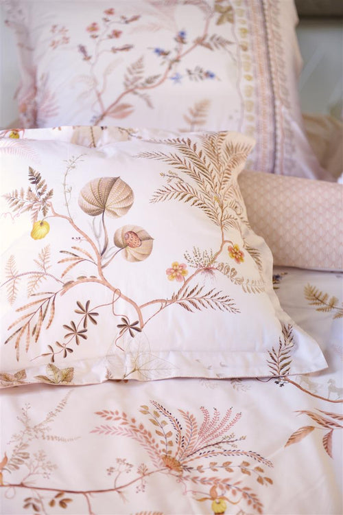 Pip Studio decoratiekussen Salento Square - 45x45 cm - gebroken wit - vtwonen shop