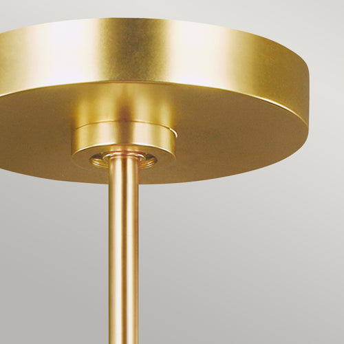 Elstead Carter 1 hanglamp, stijl A, mat wit, E27
