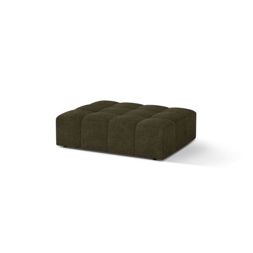 Cosmopolitan Design - Poef Chicago chenille groente - 84x102x42cm