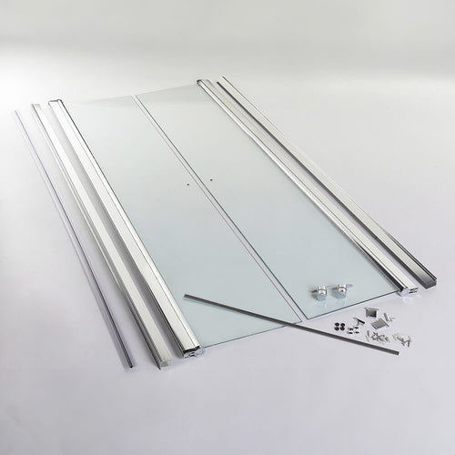 Home Deluxe Zwaaideur LAVEA matglas 140 cm