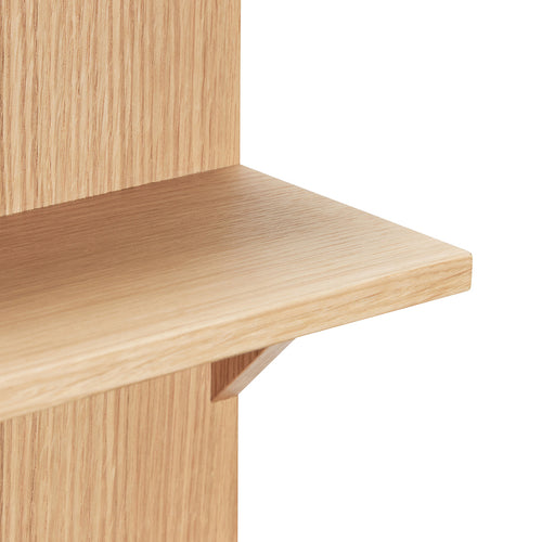 Hübsch kast Straight - mdf/oksefineer - 40x14xh54cm