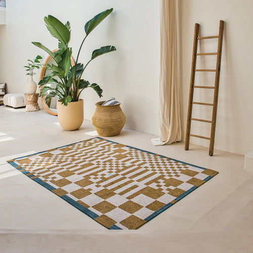Ecorugs vloerkleed Honey - geel - 140x200cm