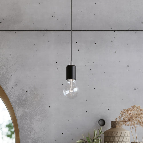 Sollux Lighting Kroonluchter EDISON 7 zwart - 300x300x150cm