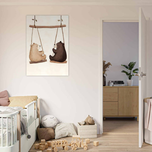 Artfulprints  Berenvriendjes   poster 70x100 cm - vtwonen shop