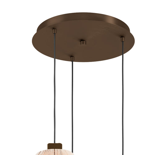 EGLO hanglamp Orimini - Ø 48 cm - crème/brons - textiel - vtwonen shop