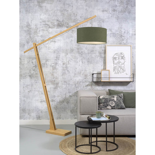 GOOD&MOJO vloerlamp Montblanc - bruin - Ø47cm - vtwonen shop