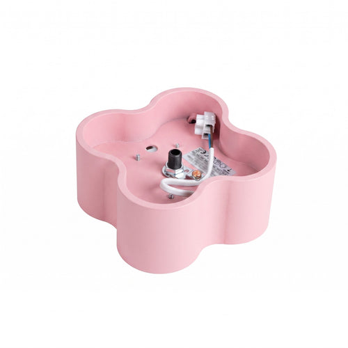 Sollux Lighting Plafondlamp OVIO 1 roze Gx53 - 12x12x6cm