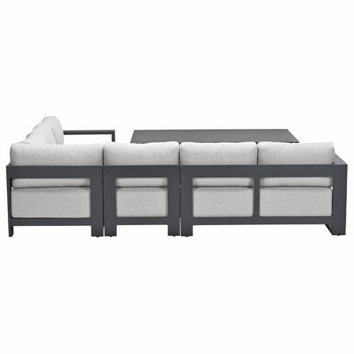 Garden Impressions lounge dining set Malakka valley sand - 5-delig