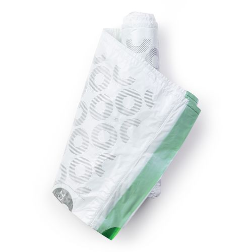 Brabantia PerfectFit afvalzak, code G, 23-30 liter, 120 stuks, set van 6 rollen - White