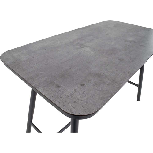 Lesli Living tuintafel Milazzo - antraciet - 150x75x100cm