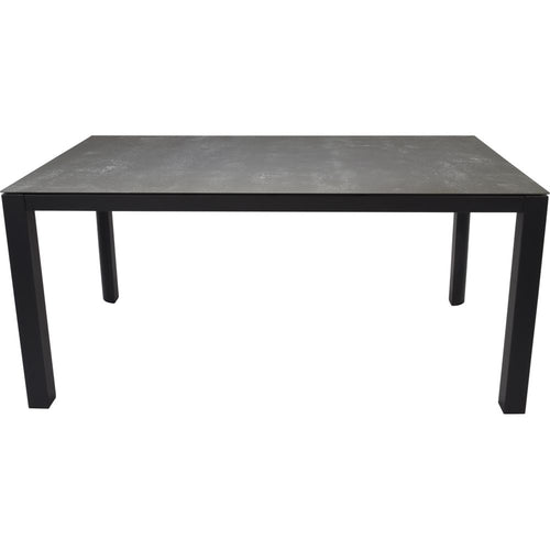 Lesli Living tuintafel Mojito - antraciet - 160x90x74cm