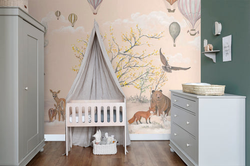 Komar fotobehang bosdieren beige - 450 x 280 cm - 610873 - vtwonen shop