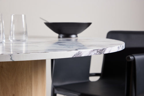 BRAM  eetkamertafel Yune - lichtgrijs