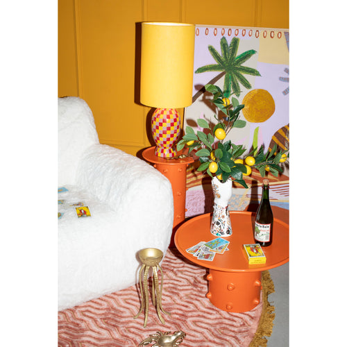 Bold Monkey Pinch Me Salontafel Rond 59 cm Oranje - vtwonen shop