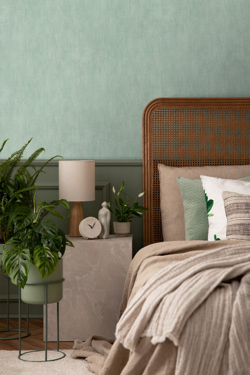 Walls4You behang betonlook mintgroen - 53 cm x 10.05 m - 935338 - vtwonen shop