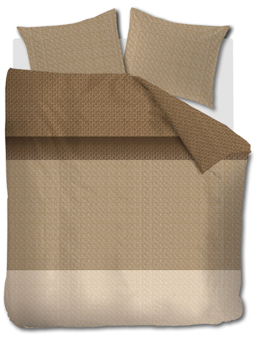 Beddinghouse Dekbedovertrek Sanna - 200 x 200/220 cm - Terra