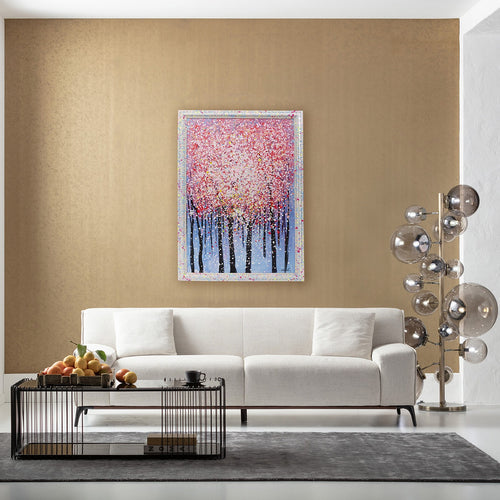 Kare Design Schilderij bloeiende laan 100x150cm