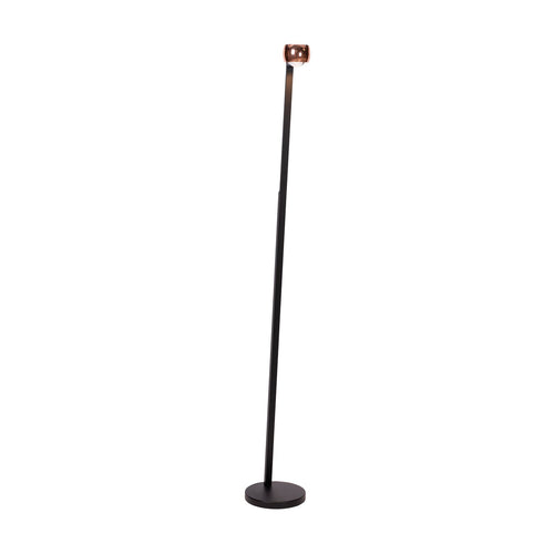 Atmooz vloerlamp Moab - roségoud - Ø 20 x H 134 cm - geïntegreerde led
