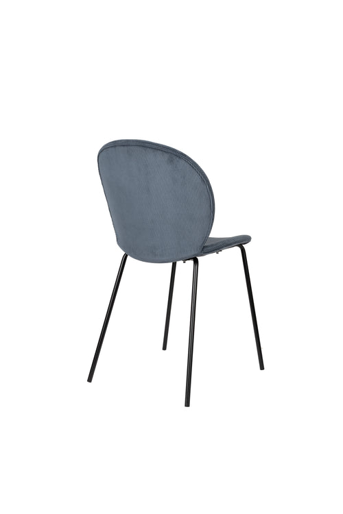 Zuiver Bonnet Eetkamerstoelen Grijs/Blauw - Set van 2 - vtwonen shop