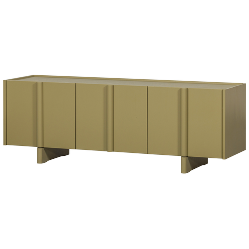 WOOOD tv-meubel Basu - Grenen - Moss - 53x152x46