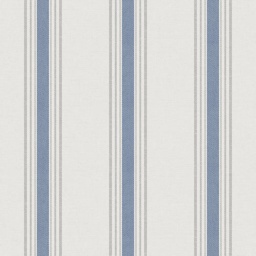 Sanders & Sanders behang strepen donkerblauw en beige - 53 cm x 10 m - 640203