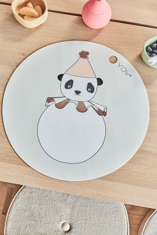 OYOY Placemat Panda - silicone - vtwonen shop