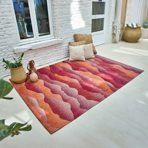 Louis De Poortere vloerkleed Autumn - rood - 100x140cm - vtwonen shop