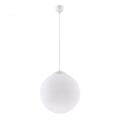 Sollux Lighting Hanglamp UGO 40 wit - 40x40x130cm