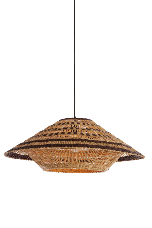 Light & Living hanglamp OWANA - bruin - Ø80x30cm - vtwonen shop