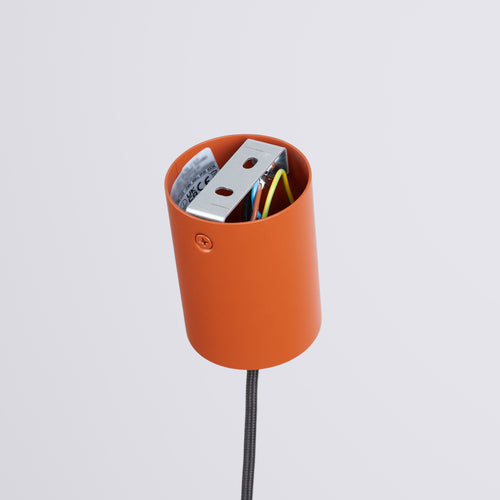 Sollux Lighting Hanglamp NOX 40 rode oker - 40x40x135cm