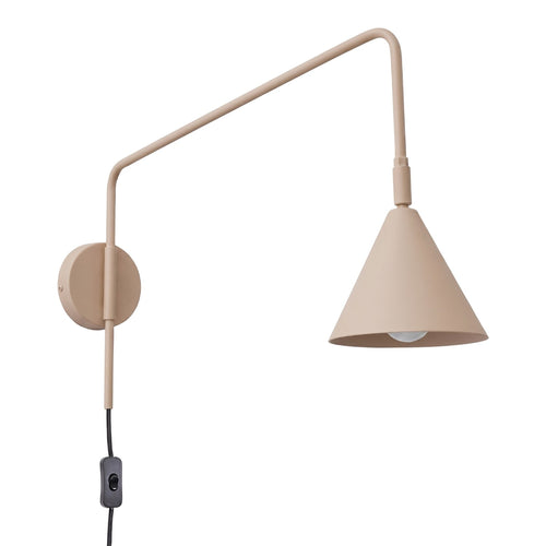 Sollux Lighting Wandlamp NOX taupe - 14x61x30cm