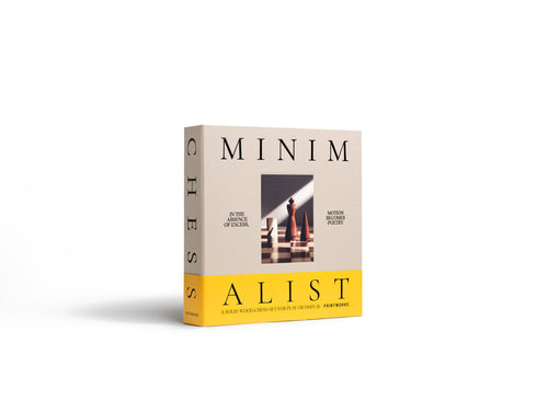 Printworks Spel - Chess Wood - The Minimalist