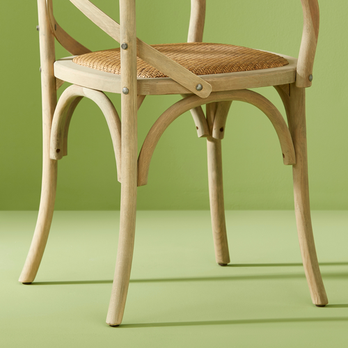 Signature - BISTROT Set van 2 bridge fauteuils - Zwart - 62x89x51 cm