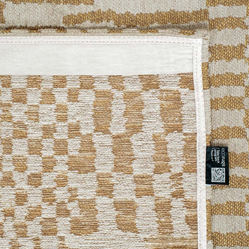 Louis De Poortere binnen & buiten machinewasbaar vloerkleed Structures Berber van 70% gerecycled PET - geel - 235x340cm