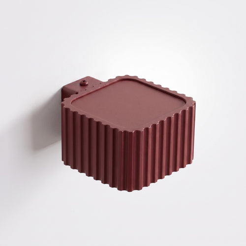 Sollux Lighting Wandlamp RIFF bordeaux Gx53 - 10x12x6cm