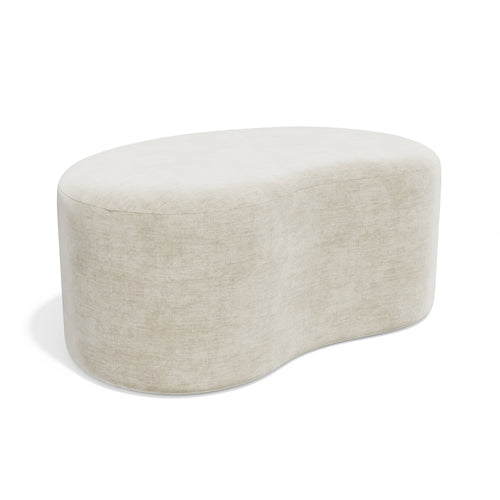 Sia Home - Zitzak 80 cm DUNE -  fluweel crème 80cm