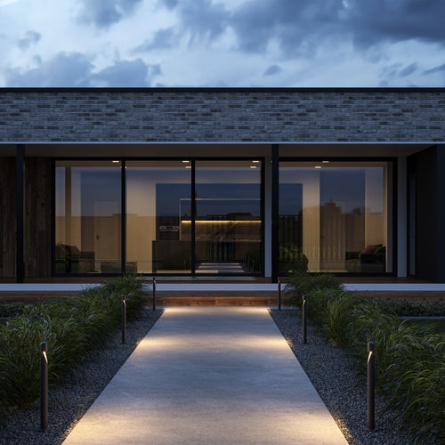 Maytoni Outdoor - Landschapsverlichting Hagen - Grafiet - Ø5