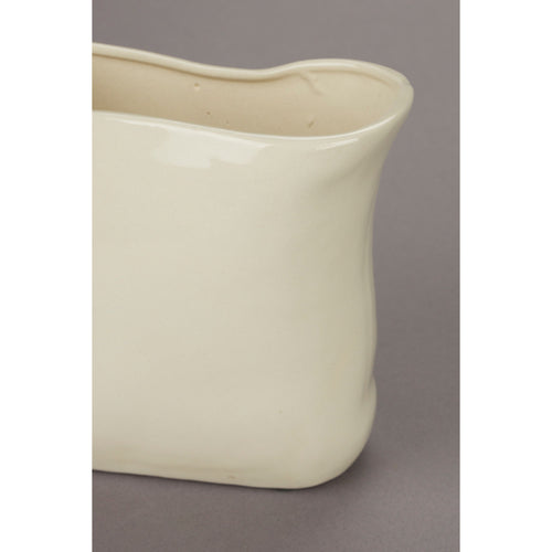 Dutchbone Edna Vaas 18 cm Beige - vtwonen shop