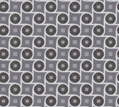 Livingwalls behang grafisch motief grijs, wit en zwart - 53 cm x 10.05 m - AS-390604 - vtwonen shop