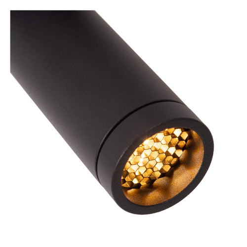 Lucide plafondspot GRADO - 2xGU10 (MR11) - Zwart - vtwonen shop