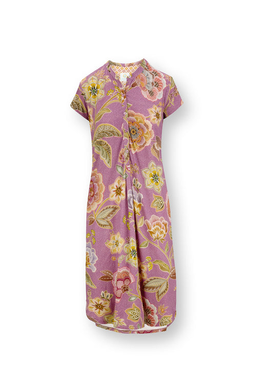 Pip Studio - Dalia Nachthemd - Dames - Matata - Lila - XL - vtwonen shop