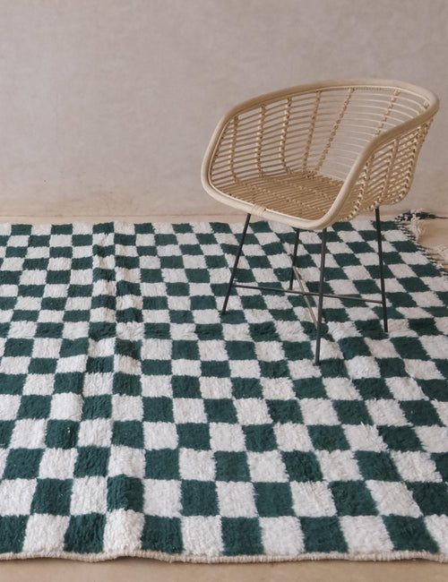AFK Living vloerkleed Berber - handgemaakt - Wol - 120 cm x 170 cm