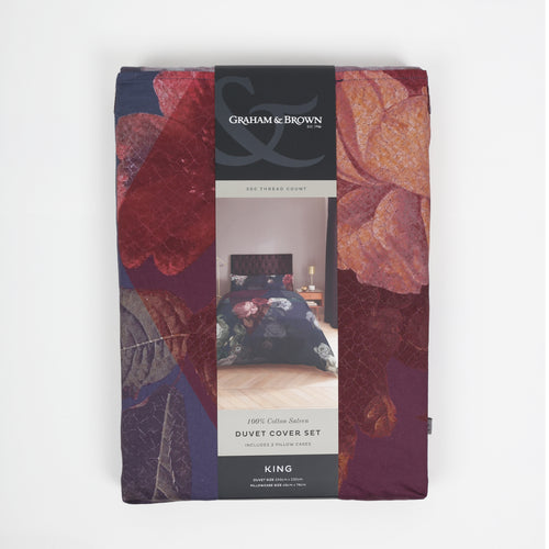 Graham & Brown Dekbedovertrek 220x230cm Timepiece Amethyst - vtwonen shop