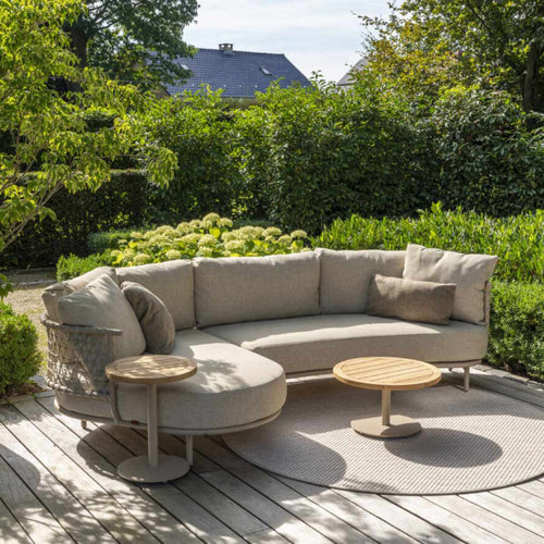 4 Seasons loungeset Sardinia latte kleurig - 3-delig - vtwonen shop