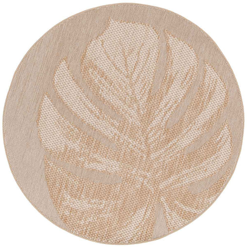 Garden Impressions Buitenkleed Ø200 cm - leaf taupe