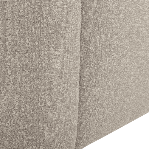 WOOOD 1-zits bank arm rechts Mojo Base - Bouclé - Beige - 74x105x97