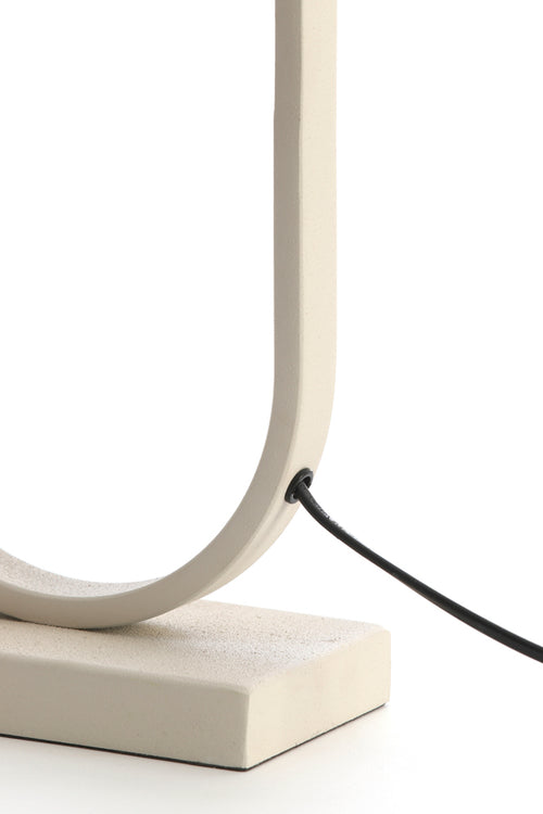 Light & Living lampvoet JAMIRI - 20x10x45cm - wit